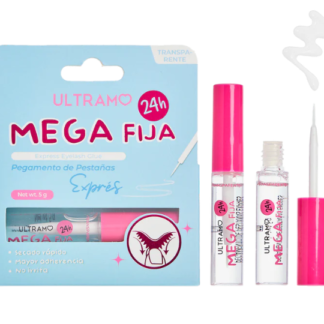 PEGAMENTO DE PESTAÑAS EXPESS TRANSPARENTE ULTRAMO