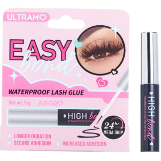 PEGAMENTO DE PESTAÑAS IMPERMEABLES COLOR NEGRO ULTRAMO