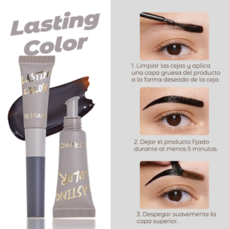 TINTA PARA CEJAS PEEL OFF 04 CHOCOLATE ULTRAMO