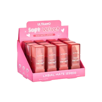 LABIAL SOFT MATTE SEDOSO ULTRAMO VARIOS TONOS