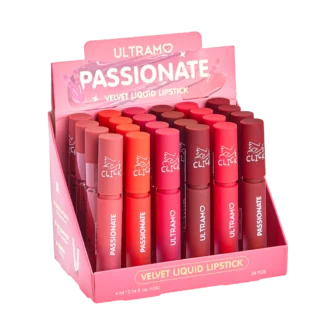 BRILLO LABIAL ATERCIOPELADO ULTRAMO VARIOS TONOS