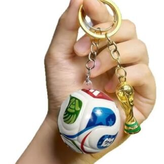 LLAVERO BALON Y COPA DEL MUNDO