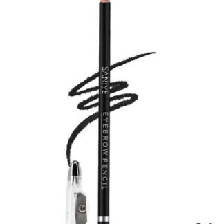 LAPIZ DELINEADOR NEGRO PARA OJOS Y CEJAS SANIYE CON SACAPUNTAS