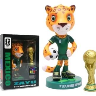 SET DE FIGURA COLECCIONABLE MASCOTA OFICIAL DE MEXICO MUNDIAL