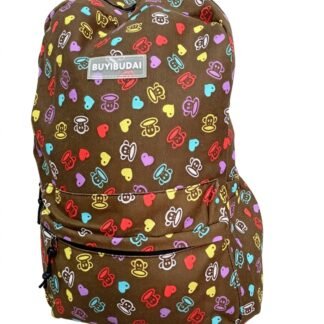 MOCHILA ESCOLAR CAFE BUYIBUDAI