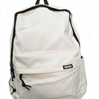 MOCHILA BLANCA ESCOLAR