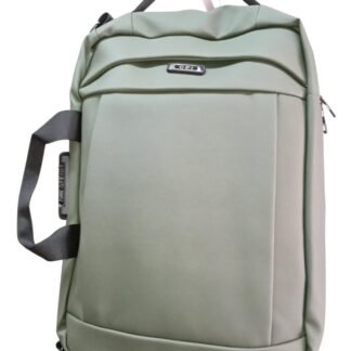 MOCHILA VERDE MILITAR PARA LAPTOP CON SEGURO