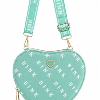 BOLSO CORAZON MODELO BINK CON TRES COMPARTIMIENTOS