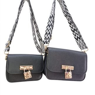 BOLSO PARA DAMA DUO CON ADORNO DE CANDADO