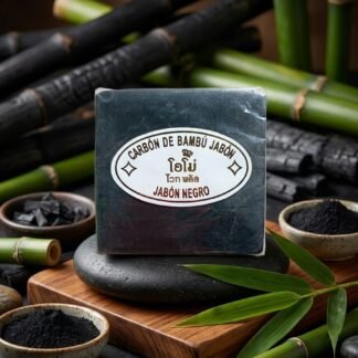 JABON NEGRO CARBON ACTIVADO BAMBU