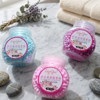 BOTE DE PERLAS AROMATIZANTES Y SUAVIZANTES PARA ROPA