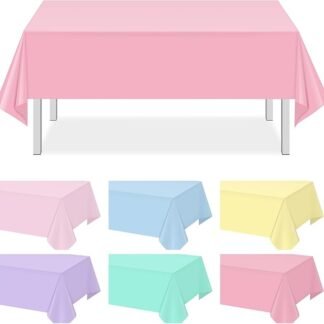 MANTEL DESECHABLE COLORES PASTEL 137*183 CM