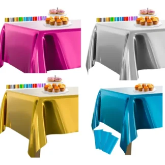 MANTEL PLASTICO 1.37 X 1.84 M