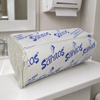 TOALLAS INTERDOBLADAS SANITAS CON 100 PZS