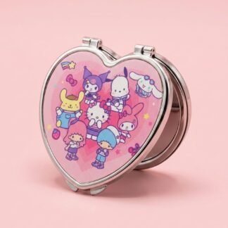 ESPEJO CORAZON KITTY