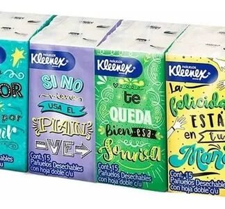 KLEENEX DE BOLSILLO CON 15 PAÑUELOS