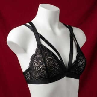 BRALETTE DOBLE LIGA NEGRO