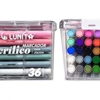 SET DE MARCADORES ACRILICOS 36 PZS