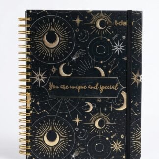 LIBRETA PASTA DURA PROFESIONAL 200 HOJAS CUADRO CHICO