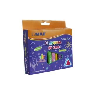 CRAYOLA TRIANGULAR MAE JUMBO 24 PZS