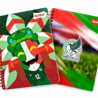 CUADERNO PROFESIONAL CUADRO GRANDE SCRIBE DOBLE ESPIRAL 100H