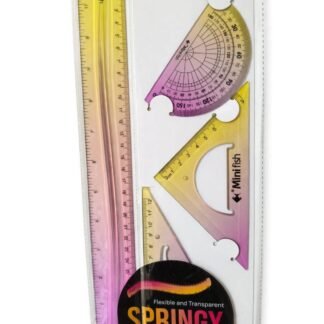 JUEGO DE GEOMETRIA NEON FLEXIBLE 4 PZS