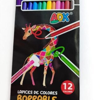 SET DE COLORES BORRABLES ADK 12 PZS