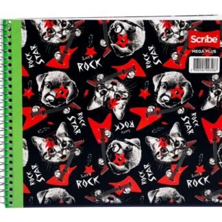 CUADERNO ITALIANO ESPIRAL CUADRO CHICO 100 HOJAS
