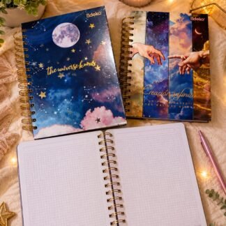 CUADERNO FRANCES PASTA DURA 200 HOJAS CUADRO CHICO
