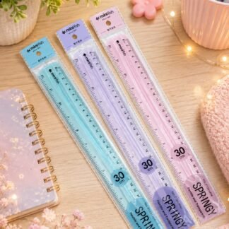 REGLA FLEXIBLE 30 CM PASTEL