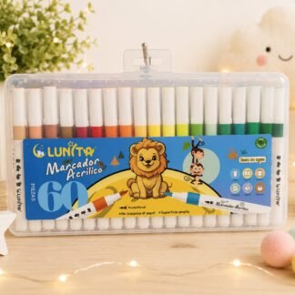 PLUMONES ACRILICOS 60 PZS
