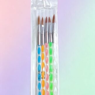 SET DE 5 PINCELES PARA UÑAS