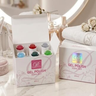 CAJA GAMA GELISH CON 6PZ VARIOS COLORES PANDORA