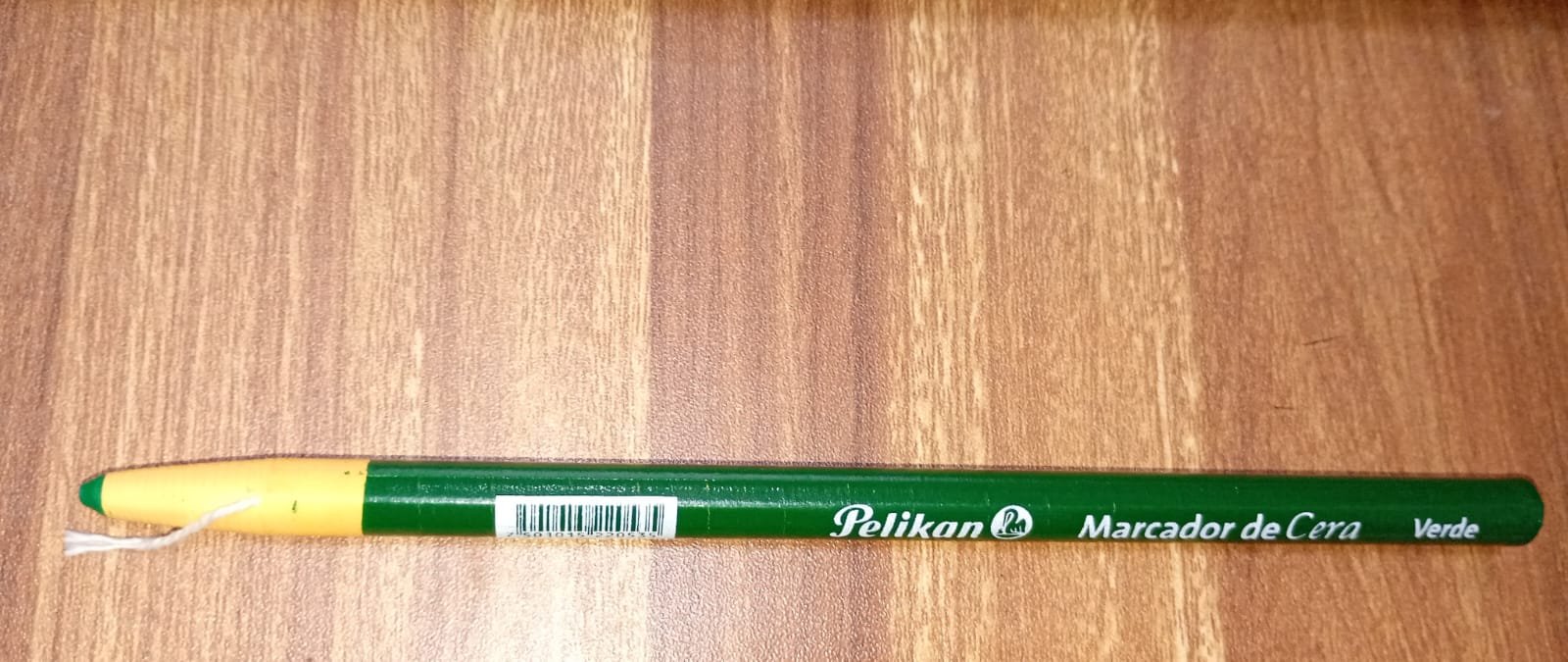 MARCADOR DE CERA PELIKAN VERDE 1 PZ