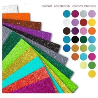 HOJA DE FOMMY DIAMANTADO VARIOS COLORES
