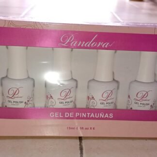 GAMA GELISH 6PZ VARIOS COLORES PANDORA