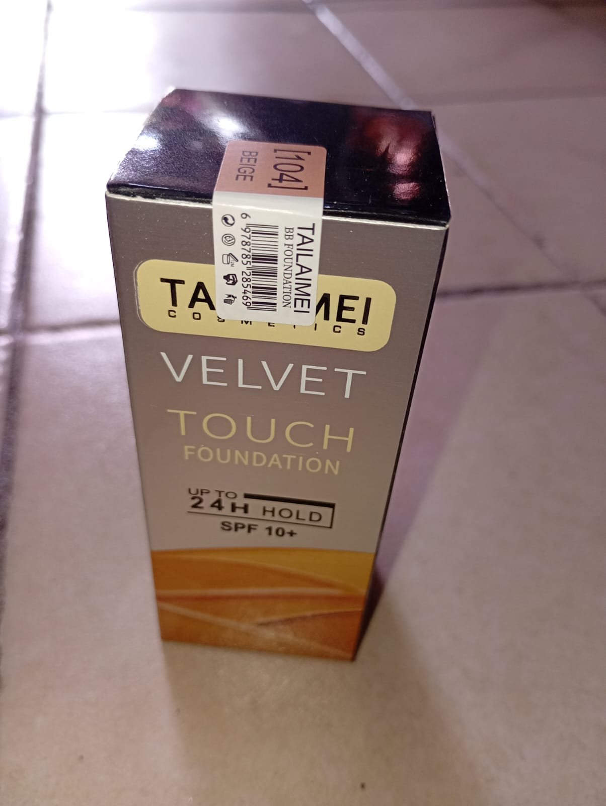 MAQUILLAJE TAILAIMEI VELVET TOUCH TONO 104