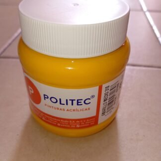 PINTURA POLITEC 250 ML AMARILLO