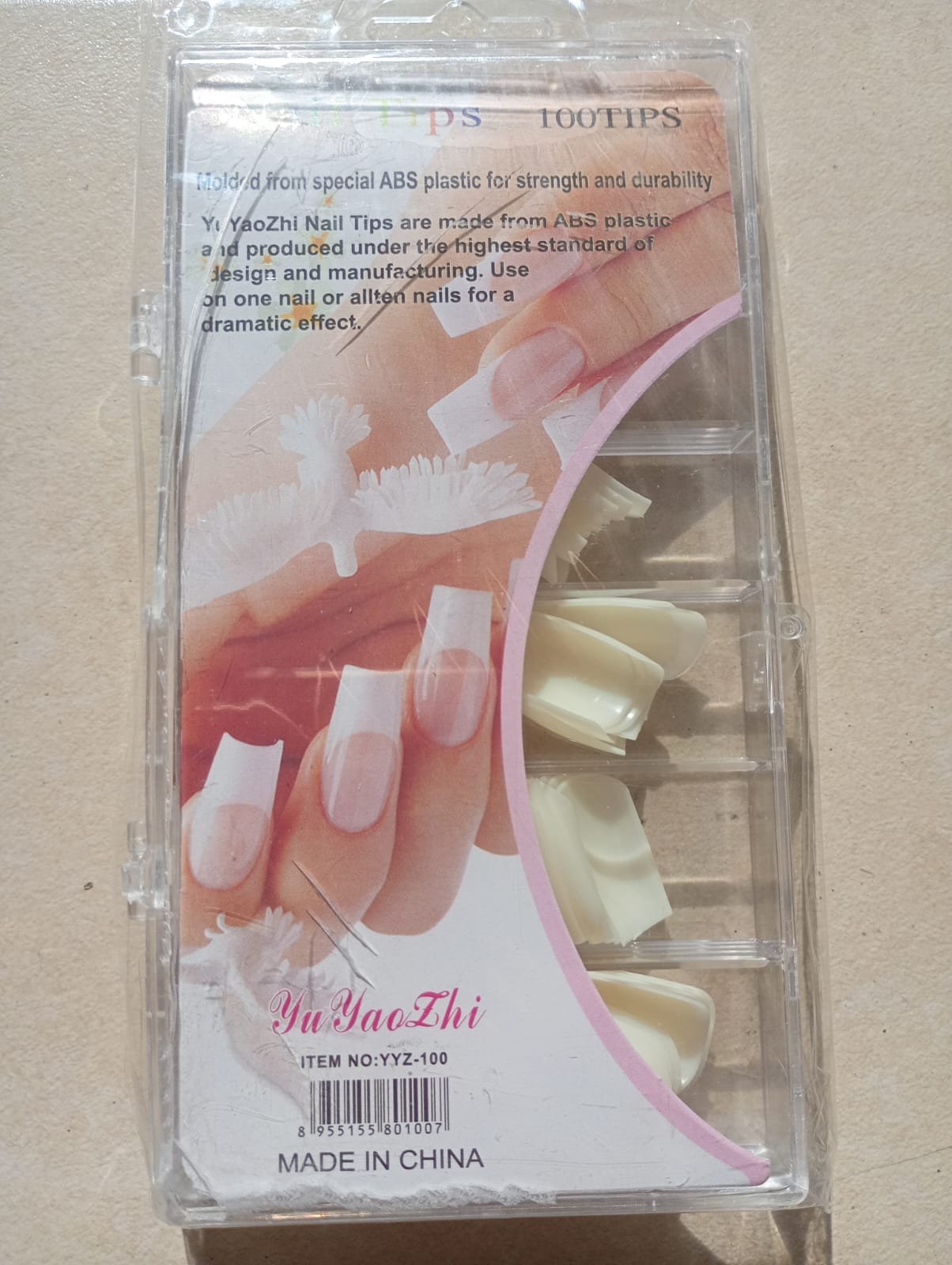 TIP NAILS ALMENDRA YUYAO ID 25165